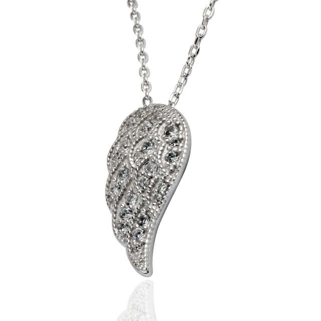 New In: Sparkly Angel Wing Pendant