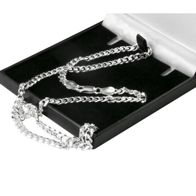 New Review: 4.5mm Width Silver Curb Chain