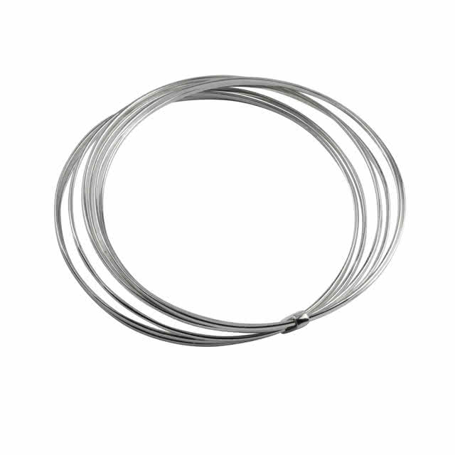 Seven Piece Silver Slave Bangle Layered Set