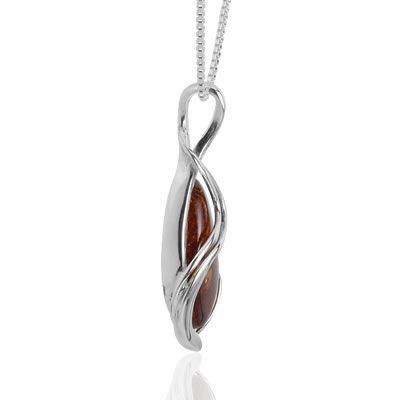 Amber Swirl Pendant