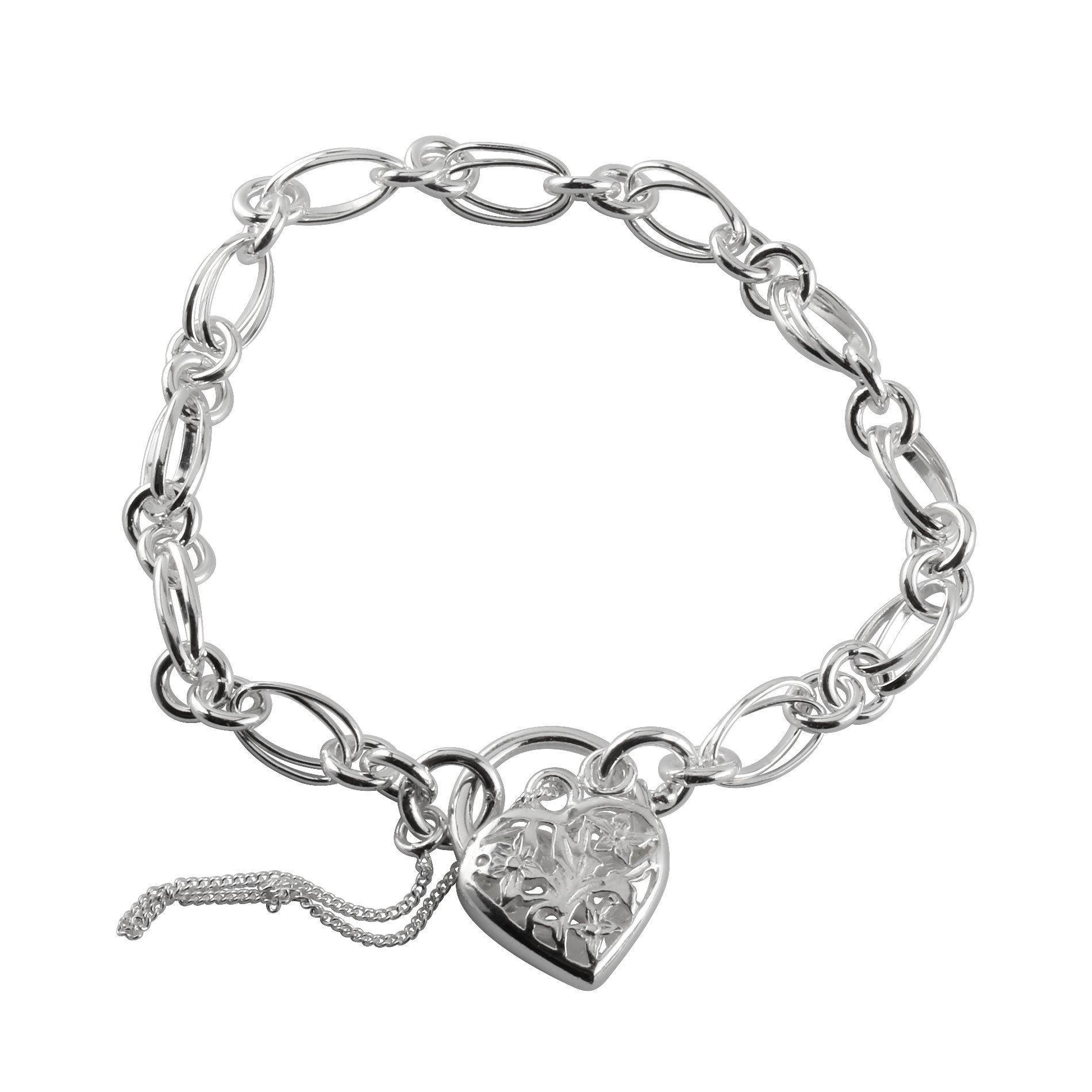 Silver Charm Bracelet